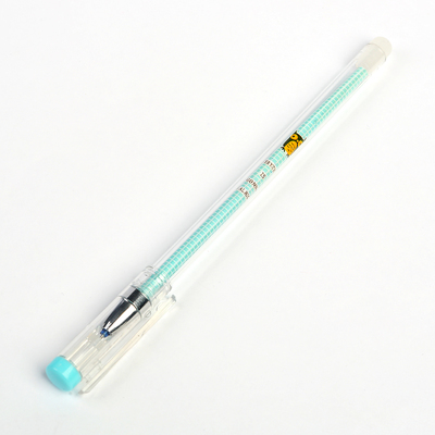 Ручка гелевая со стираемыми чернилами 0,38 мм, стержень черный, корпус МИКС