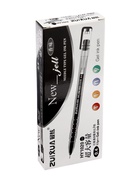 Ручка гелевая, бесстержневая, чёрная, узел 0.38 мм - фото 121585375