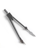 Циркуль металлический Calligrata, 110 мм, в пластиковом пенале, крышка-линейка, с грифелем, МИКС - Фото 4