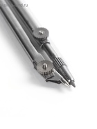 Циркуль металлический Calligrata, 110 мм, в пластиковом пенале, крышка-линейка, с грифелем, МИКС - Фото 5