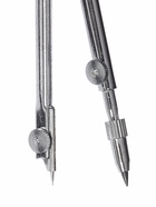 Циркуль металлический 110 мм, в пластиковом пенале, крышка - линейка, с грифелем, МИКС 2924231