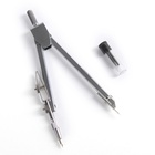 Кронциркуль металлический Calligrata, 110 мм, с рейсфедером, в пластиковом пенале - Фото 2