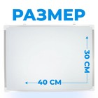 Доска магнитная двусторонняя, 40×30 см - Фото 2