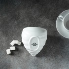 Сахарница Magistro «Ракушка», 330 мл, фарфор, белая - Фото 8