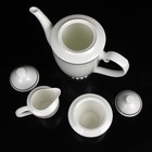Сервиз чайный Доляна «Анет», 15 предметов: чайник 1 л, сахарница 300 мл, молочник 230 мл, чайная пара 240 мл - Фото 4