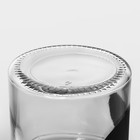 Банка для сыпучих Доляна «Премиум», 350 мл, 10×8 см, с металлической крышкой, с местом под надпись, стекло, прозрачная - Фото 4