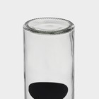 Банка для сыпучих Доляна «Премиум», 700 мл, 20×8 см, с металлической крышкой, с местом под надпись, стекло - Фото 7