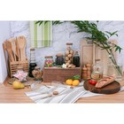 Банка для сыпучих Доляна «Сердце», 580 мл, 10.5×10 см, с бугельным замком, стекло, прозрачная - Фото 6