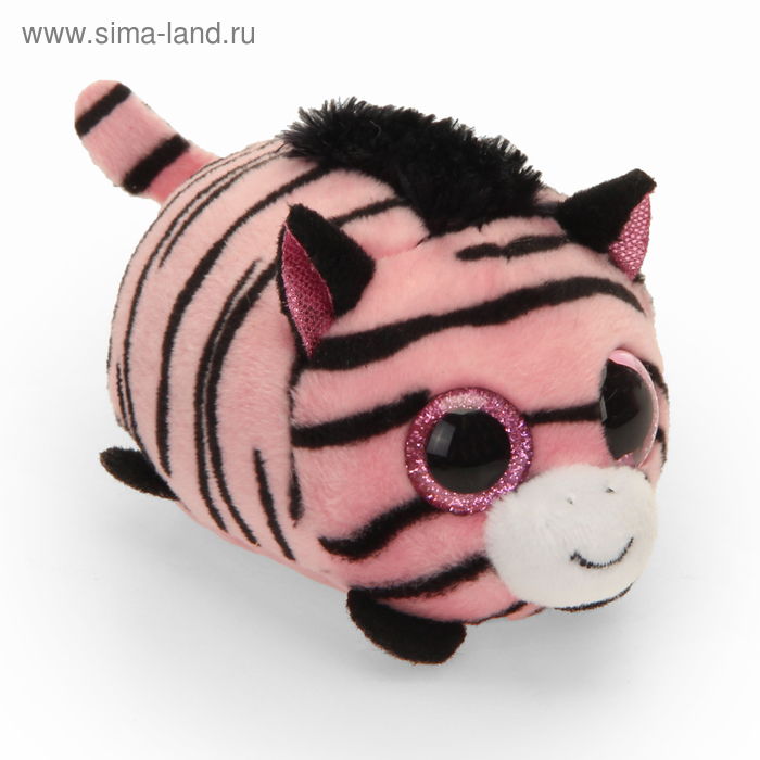 Мягкая игрушка «Зебра Pennie», цвет розовая, 11 см - Фото 1