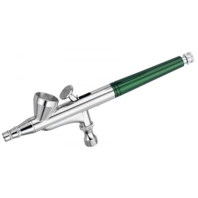 Аэрограф пневматический Jonnesway JA-104, дюза 0.2 мм, верхний бачок металл 1.5 мл