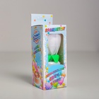 Свеча для торта музыкальная «Тюльпан», крутящаяся, белая, 14.5×6 см 2919688 - фото 16298801