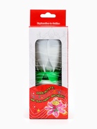 Свеча для торта музыкальная «Тюльпан», крутящаяся, белая, 14.5×6 см - Фото 15