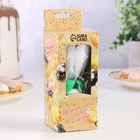 Свеча для торта музыкальная «Тюльпан», крутящаяся, белая, 14.5×6 см - Фото 8