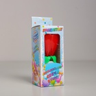 Свеча для торта музыкальная «Тюльпан», крутящаяся, красная, 14.5×6 см - Фото 11