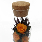 Композиция в вазе "Графин", розы оранжевые, 9 х 9 х 28 см - Фото 2