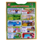 Электронный плакат "Ключ к знаниям", 4 в 1, русская озвучка, работает от батареек - Фото 5