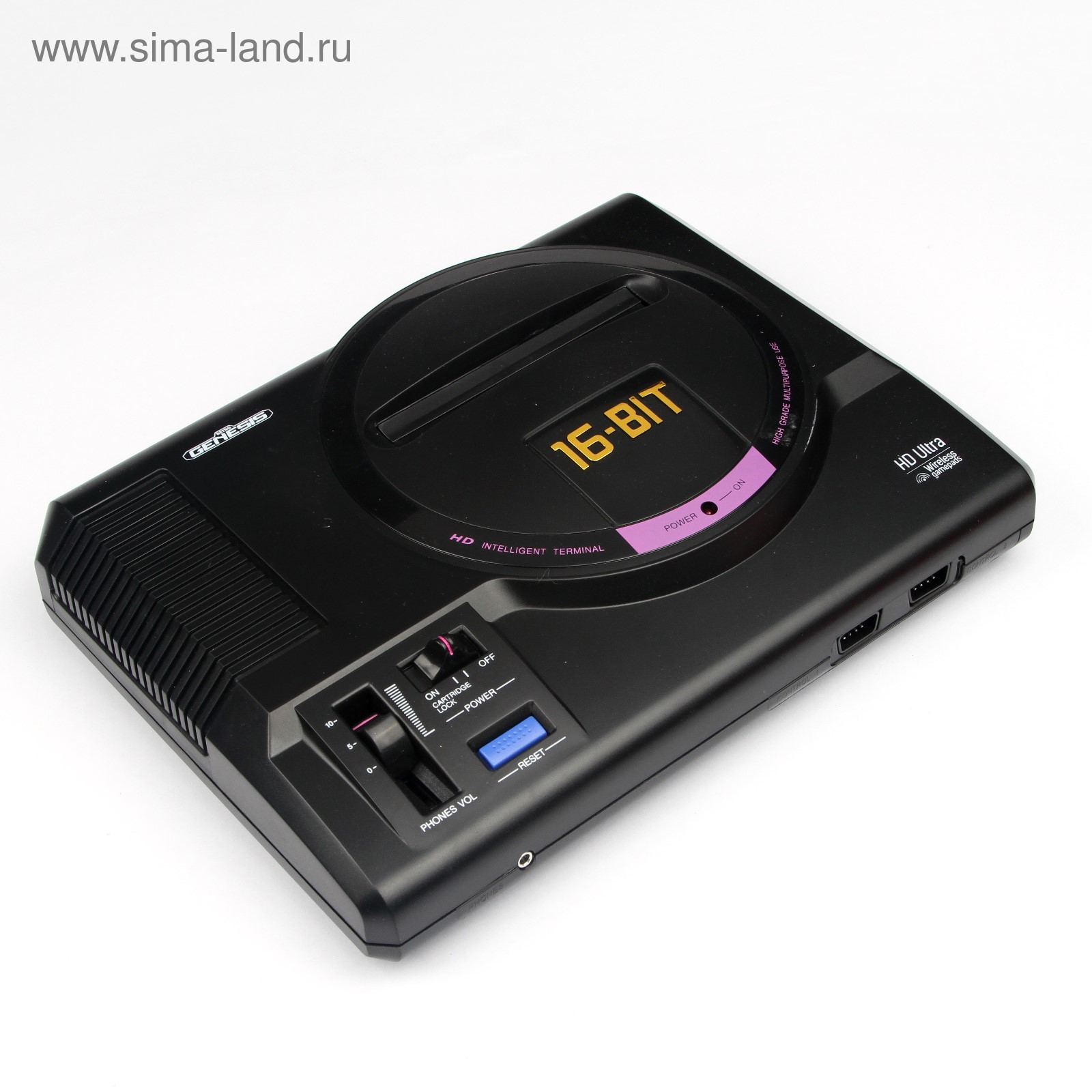 Игровая приставка SEGA Retro Genesis HD Ultra + 50 игр (2 беспров.  джойстика, HDMI кабель) (3270839) - Купить по цене от 3 759.00 руб. |  Интернет магазин SIMA-LAND.RU