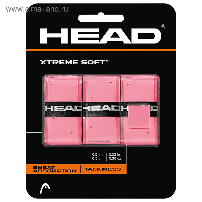 Овергрип Head Xtreme Soft, арт.285104-PK, 0.5 мм, 3 шт - Фото 1