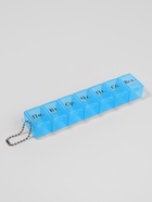 Таблетница «На неделю», с цепочкой, русские буквы, 15×3.3×2 см, 7 секций, МИКС - Фото 2