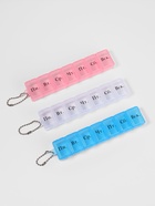 Таблетница «На неделю», с цепочкой, русские буквы, 15×3.3×2 см, 7 секций, МИКС - Фото 5