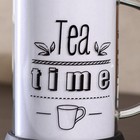 Заварочный чайник френч-пресс «Келли», 600 мл, стекло, чёрный, рисунок МИКС - Фото 4