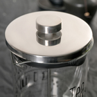 Чайник заварочный френч - пресс «Келли», 1 л, цвет чёрный, рисунок МИКС - Фото 5