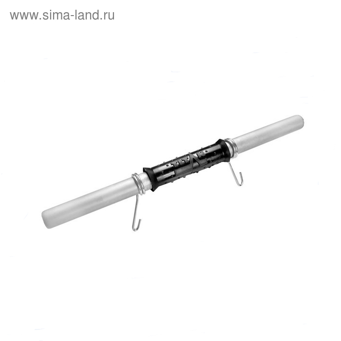 Гриф гантельный В-25 мм с мягкой обрезиненной ручкой  длина 40 см, замок-пружина - Фото 1