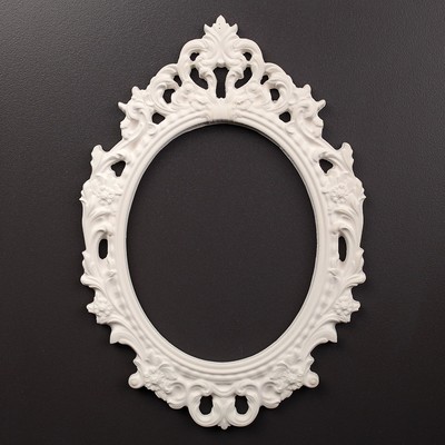 Рамка для фото, панно, картин «Барокко», белая, 20×29 см