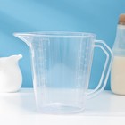 Кувшин мерный Darel plastic, 1 л, пластик, прозрачный - Фото 2