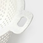 Дуршлаг кухонный, d=23.5 см, цвет мраморный - Фото 5