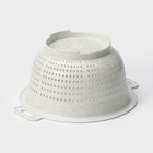 Дуршлаг кухонный, d=23.5 см, цвет мраморный - Фото 6