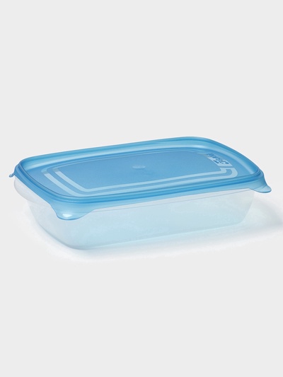 Набор контейнеров для хранения еды Darel plastic «Трио», 3 шт., 700 мл, пластик, прозрачный, крышка МИКС