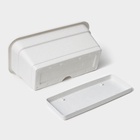 Ящик балконный для цветов, 8 л, 40×20×17 см, пластиковый, цвет мраморный - Фото 6