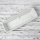 Ящик балконный для цветов, 12 л, 60×20×17 см, пластиковый, цвет мраморный - Фото 6