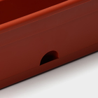 Ящик балконный для цветов, 12 л, 60 см, терракотовый - Фото 2