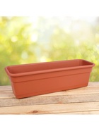 Ящик балконный для цветов, 12 л, 60 см, терракотовый - Фото 11