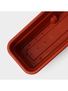 Ящик балконный для цветов, 12 л, 60 см, терракотовый - Фото 7