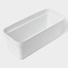 Ящик балконный для цветов «Эко», 8 л, 40×17×16 см, пластиковый, цвет светлый гранит - Фото 6