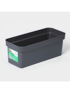 Ящик балконный для цветов «Эко», 8 л, 40×17×15.5 см, пластиковый, цвет тёмный гранит - Фото 6