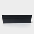 Ящик балконный для цветов «Эко», 12 л, 60×17×15.5 см, пластиковый, МИКС - Фото 3