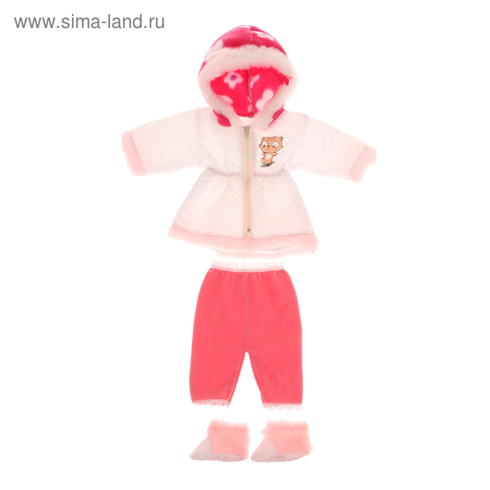 Одежда для пупса 45 см: пальто, сапожки, МИКС - Фото 1