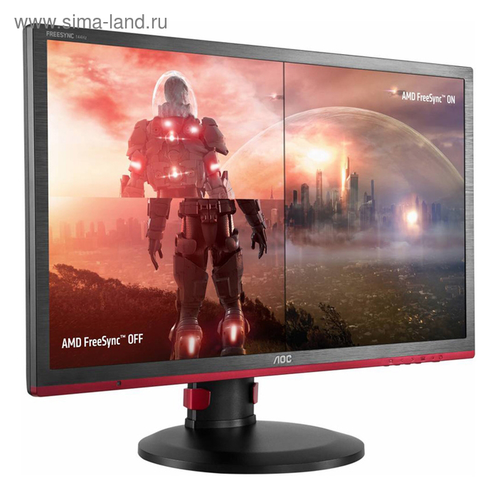 Монитор AOC 24" Gaming G2460PF TN 1ms 16:9 DVI HDMI HAS Pivot 350cd 1920x1080 D-Sub DP USB - Фото 1