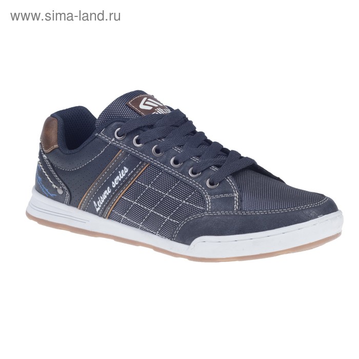 Кроссовки мужские арт. 91507, цвет синий, размер 43 - Фото 1