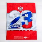 Пакет подарочный ламинированный вертикальный, упаковка, «23 февраля!», L 31 х 40 х 9 см - Фото 4