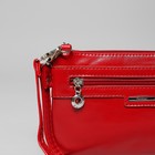 Сумка женская, 5 отделов, на молнии, наружный карман, с ручкой, длинный ремень, цвет красный - Фото 4