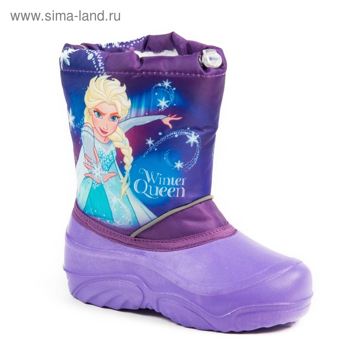 Полусапожки детские арт. DDK40296-15 (фиолетовый) (р. 28) - Фото 1