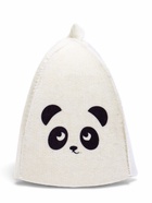 Шапка для бани и сауны «Панда», шерсть, полиэфир, детская, «Добропаровъ» - Фото 4
