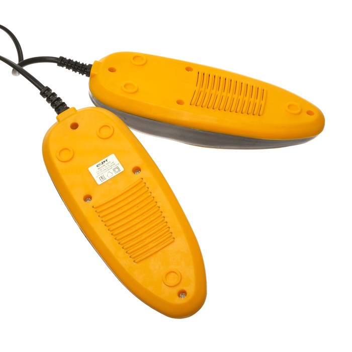 Сушилка для обуви "Старт" SD03, 16 Вт, 17 см, индикатор, жёлто-черная - фото 1896631025