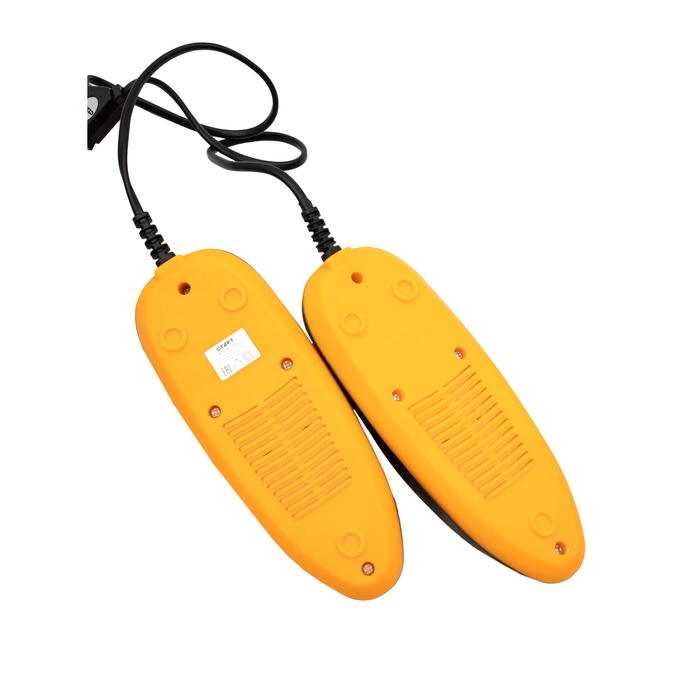 Сушилка для обуви «Старт» SD03, 16 Вт, 17 см, индикатор, жёлто-чёрная - фото 51909646