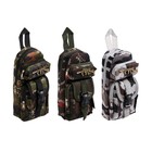 Пенал школьный «Рюкзачок-милитари», на молнии, 2 отделения, МИКС - Фото 1